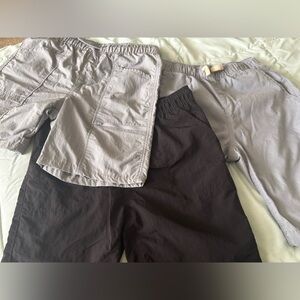 The children’s place Black Drawstring Shorts boys NWT
